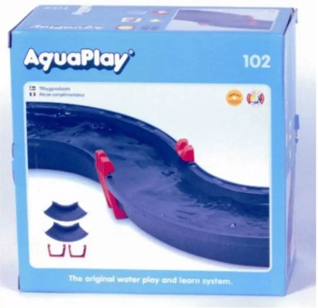 Aquaplay Big Gebogen Secties - 2 Stuks - afbeelding 4 van 6
