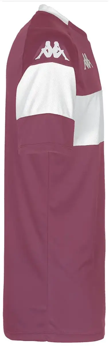 Kappa Dareto T-shirt - Rood/Wit - afbeelding 2 van 2