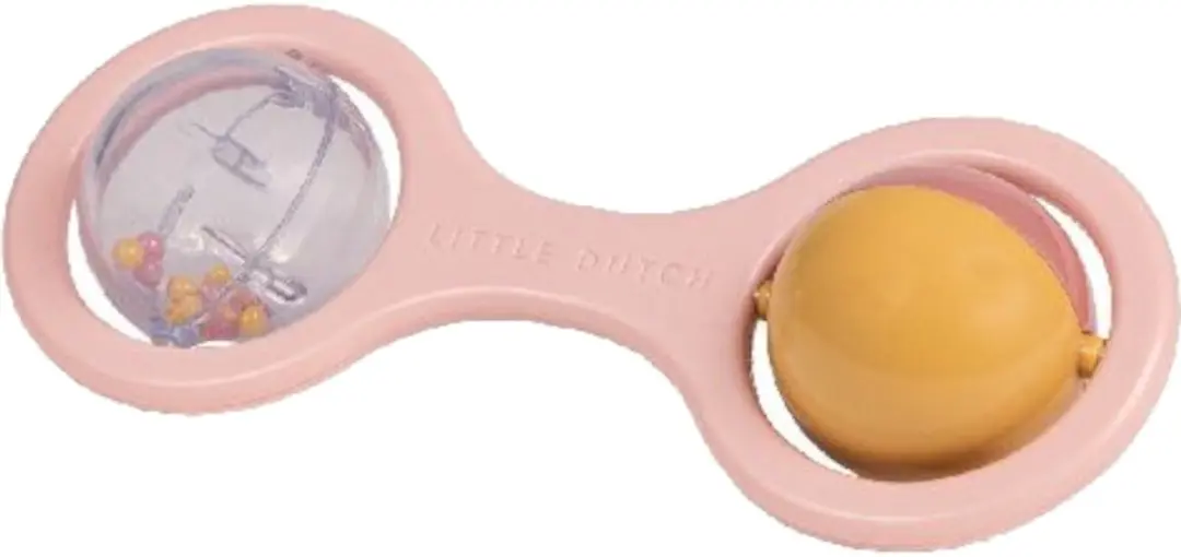 Little Dutch Bal Rammelaar - Roze