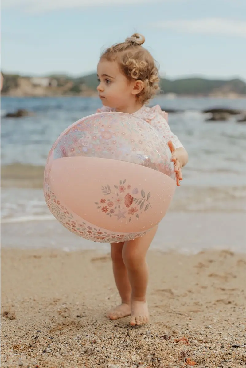 Little Dutch Dreamy Mermaid Strandbal 35cm - Roze