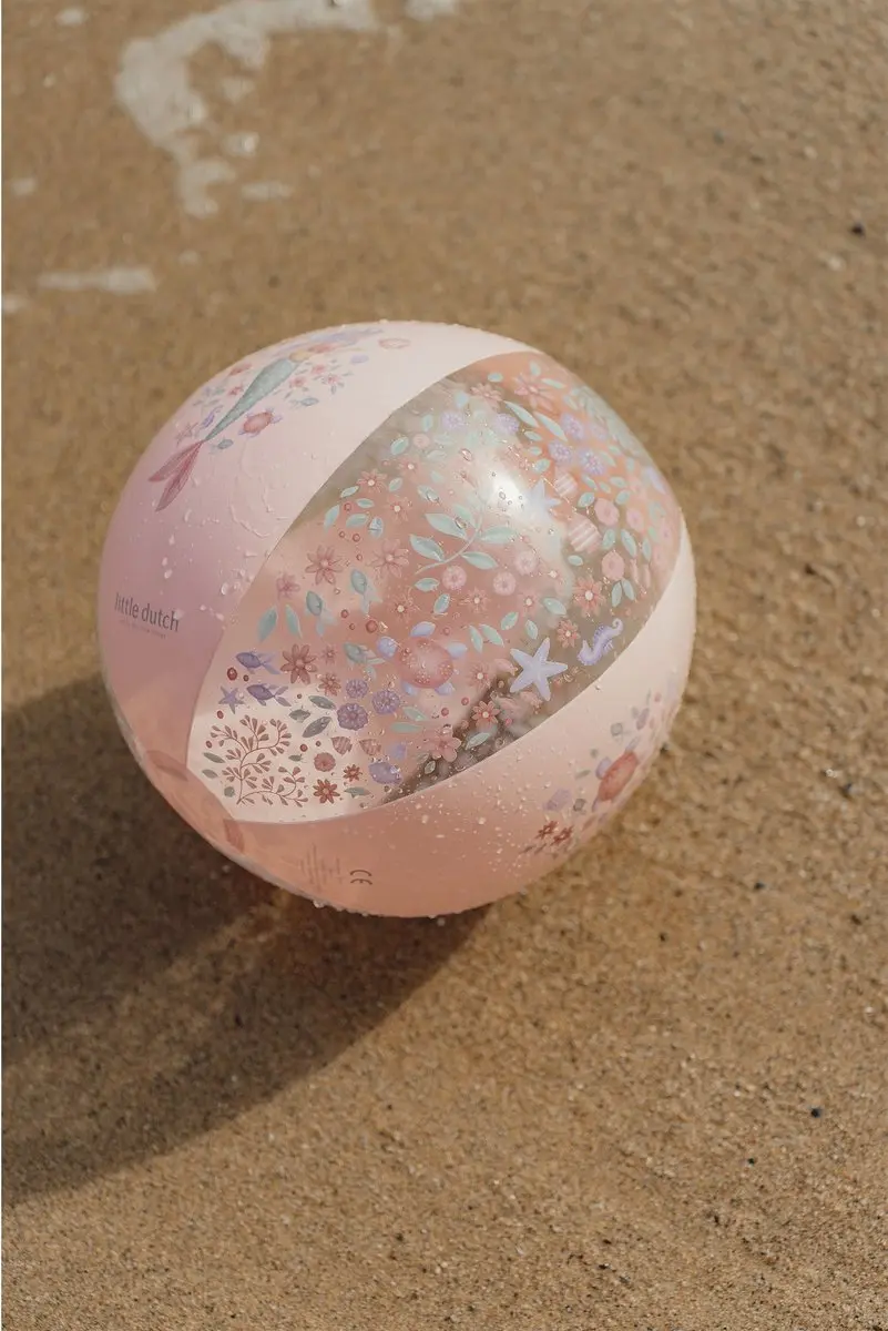 Little Dutch Dreamy Mermaid Strandbal 35cm - Roze