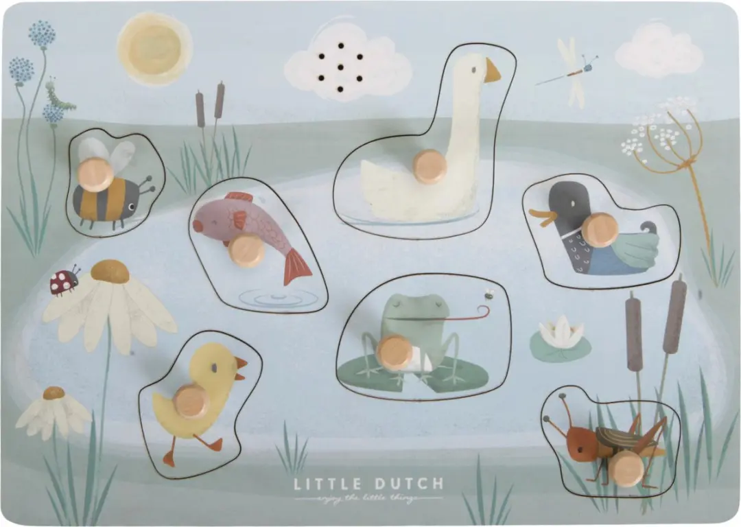 Little Dutch Geluidenpuzzel