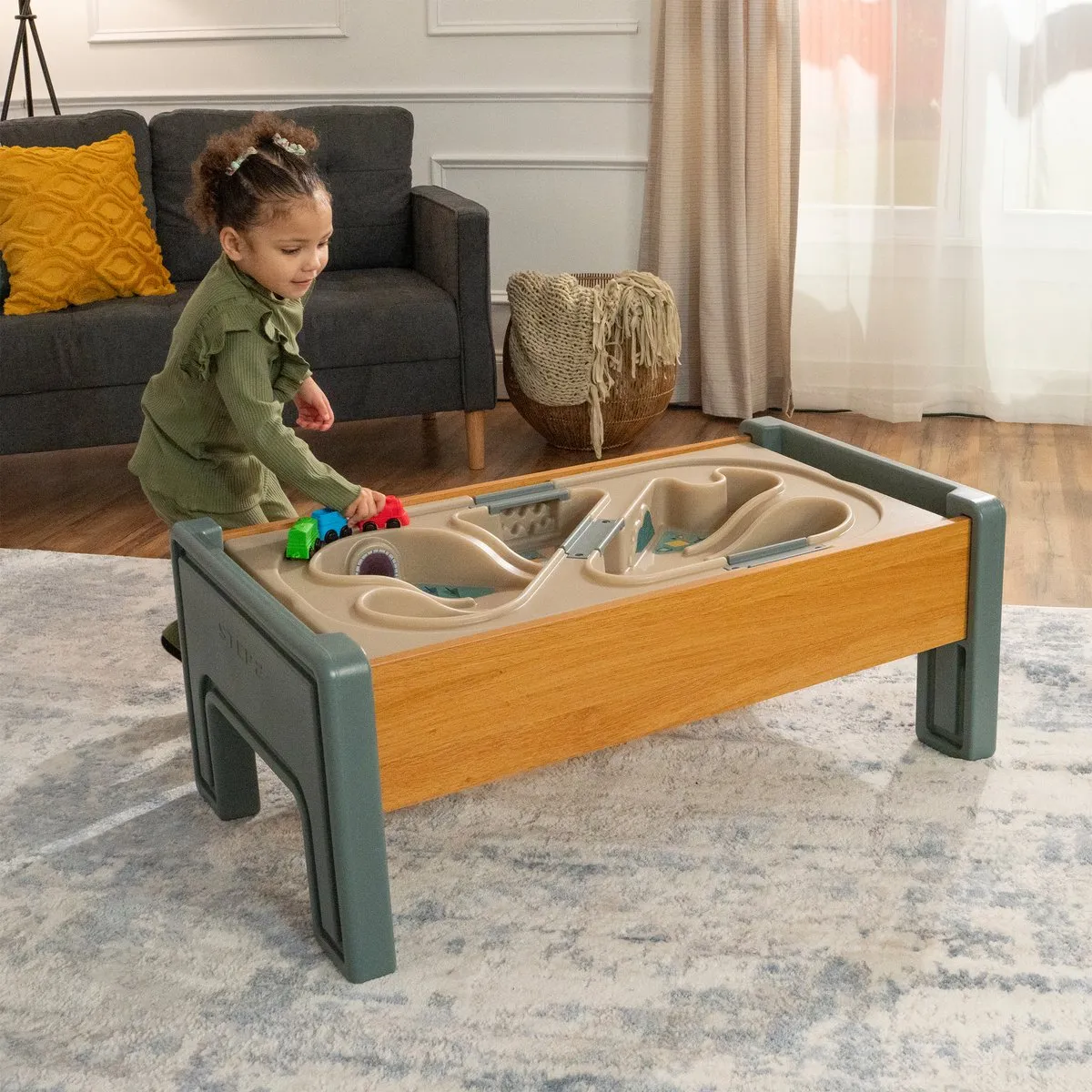 Step2 Harmony Activity Table 440799 Speeltafel - Bruin/Grijs