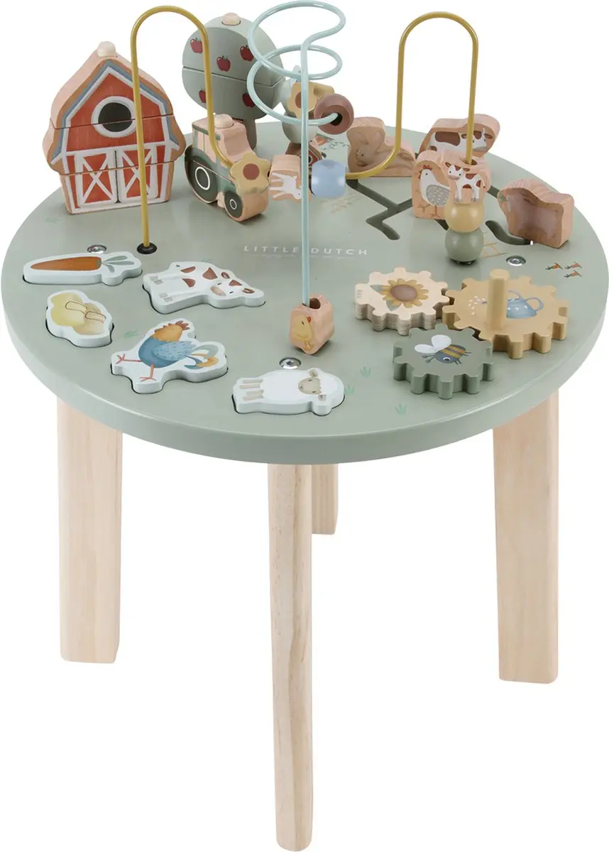 Little Dutch Activiteitentafel Little Farm
