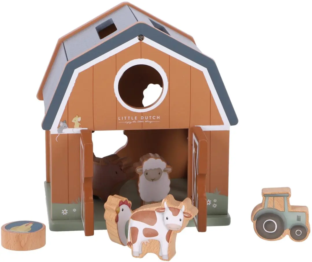 Little Dutch Vormenstoof FSC Little Farm - Multicolor - afbeelding 6 van 6