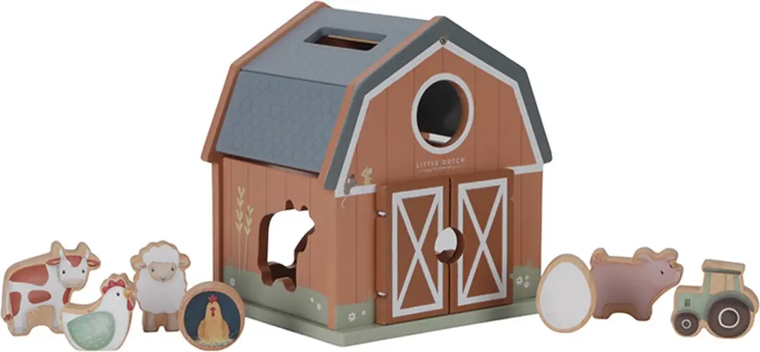 Little Dutch Vormenstoof FSC Little Farm - Multicolor