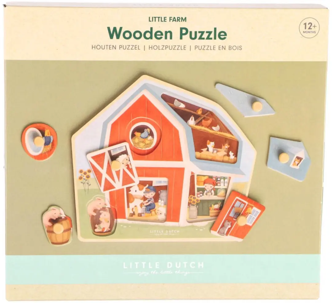 Little Dutch Little Farm Puzzel