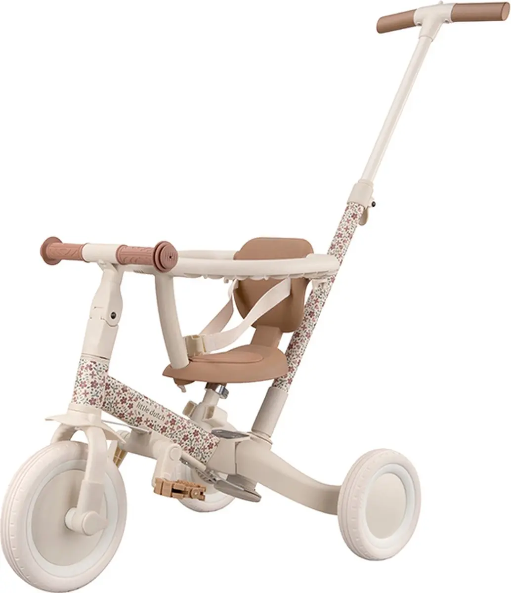 Little Dutch 4-in-1 Driewieler Sunny Flower