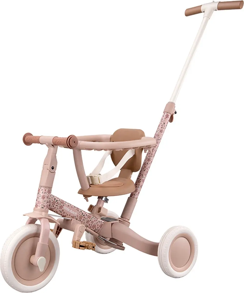 Little Dutch 4-in-1 Driewieler Fairy Floral - LD6080.PINK