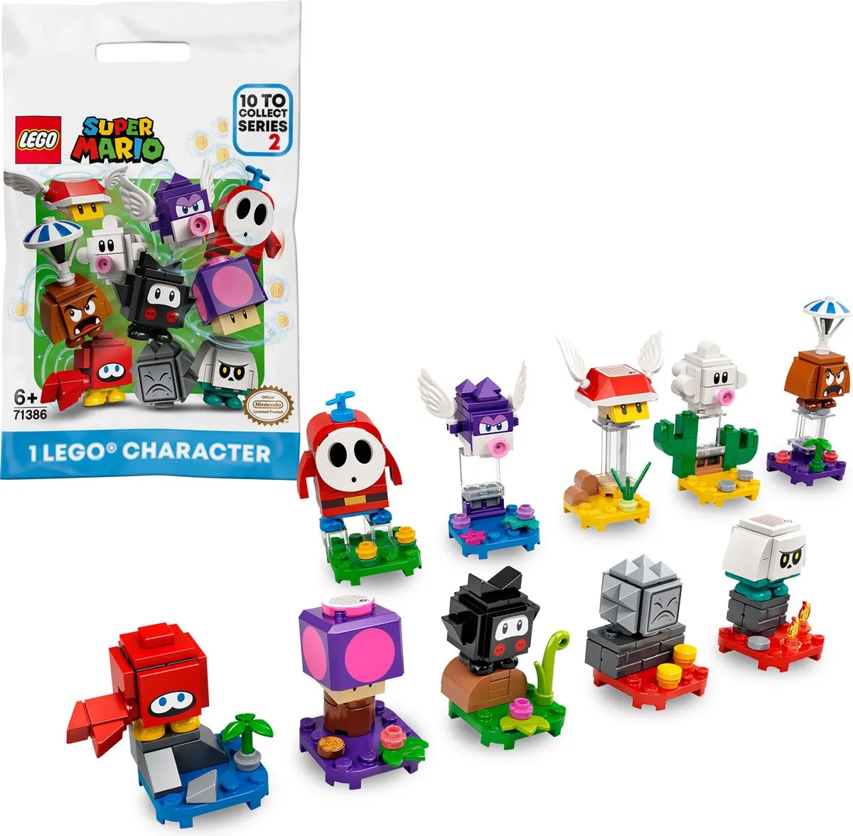 LEGO Super Mario Serie 2 71386 Minifiguur - Multikleur