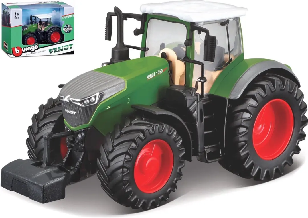 Bburago Fendt 1050 Modelauto 1:16 - 18-31611 - Groen/Rood/Wit - afbeelding 3 van 6