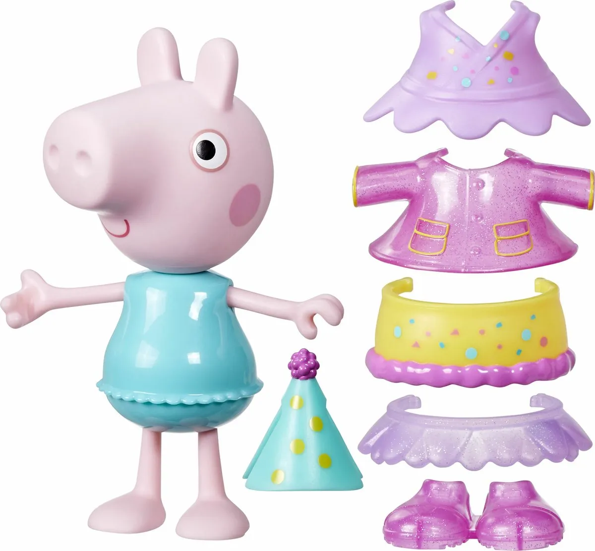 Hasbro Peppa Pig Dress-Up Celebration F88715L0 - Meerkleurig - afbeelding 6 van 6