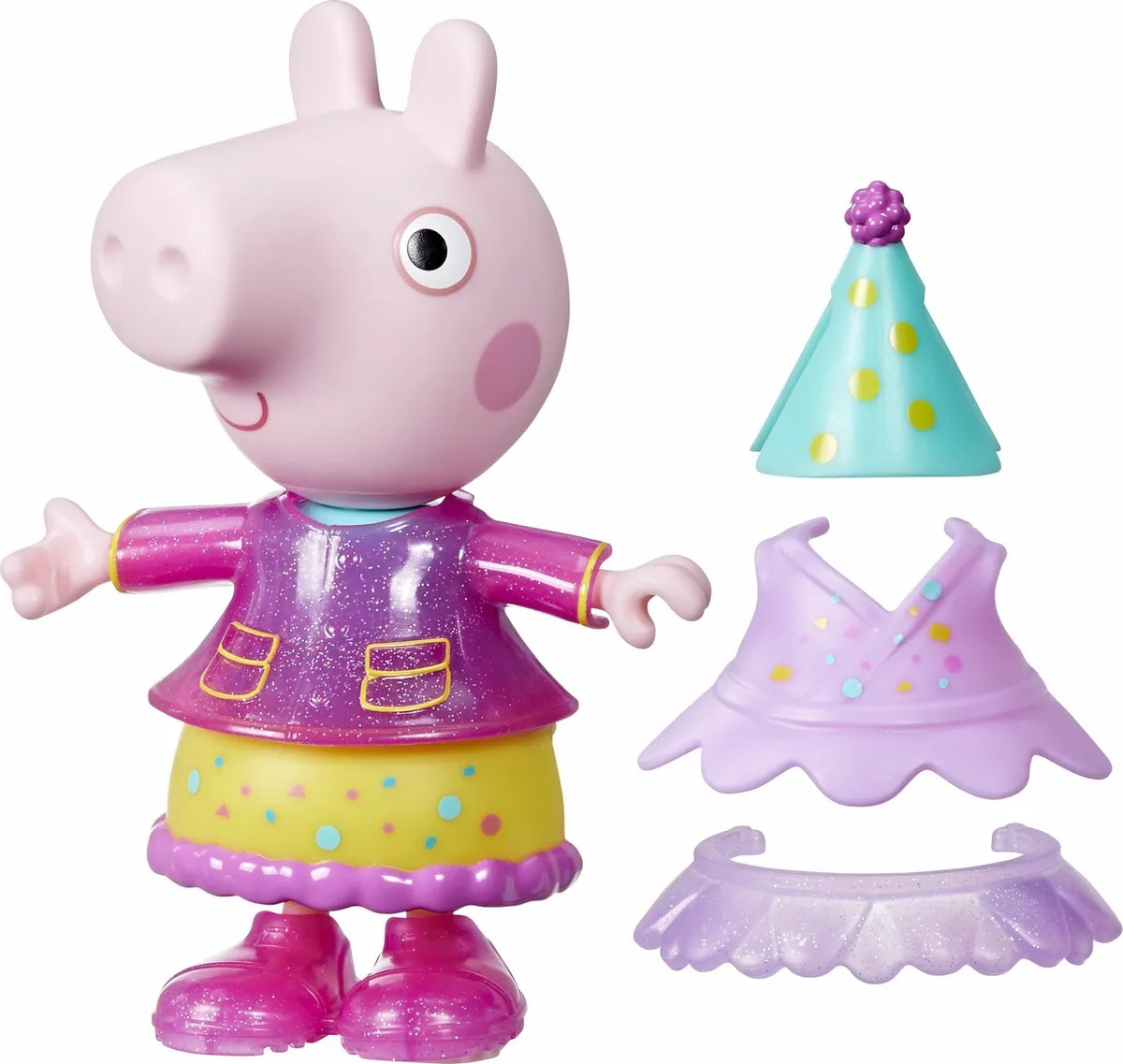 Hasbro Peppa Pig Dress-Up Celebration F88715L0 - Meerkleurig