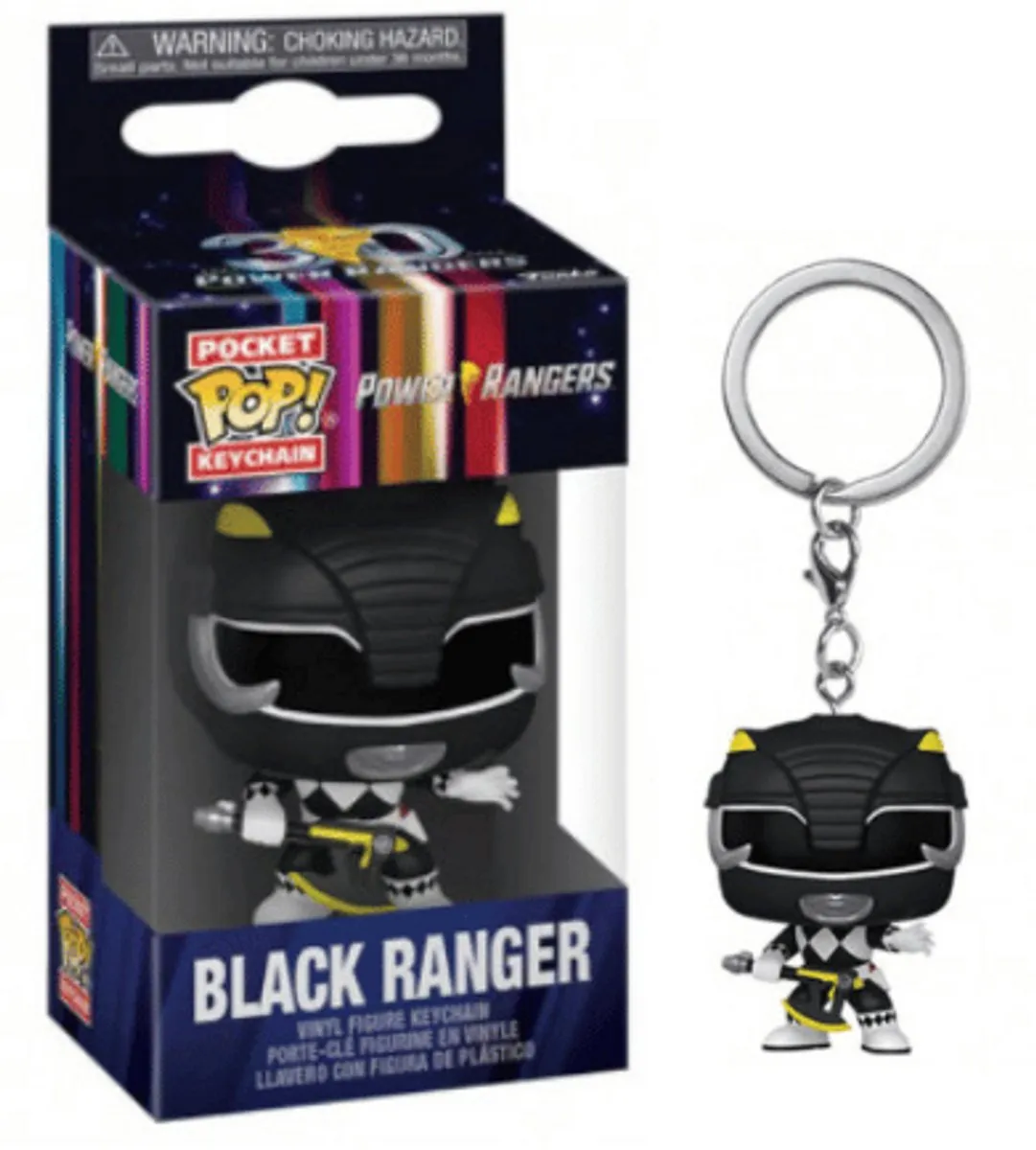 Funko Pocket Pop! Mighty Morphin Power Rangers Black Ranger - 30th Anniversary
