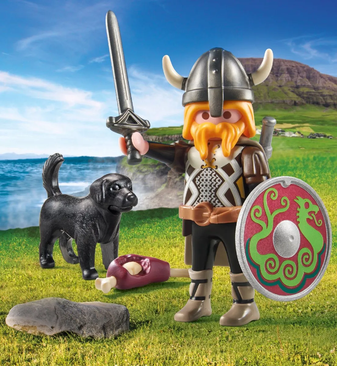Playmobil Special Plus Viking met Waakhond 71755 - Multicolor