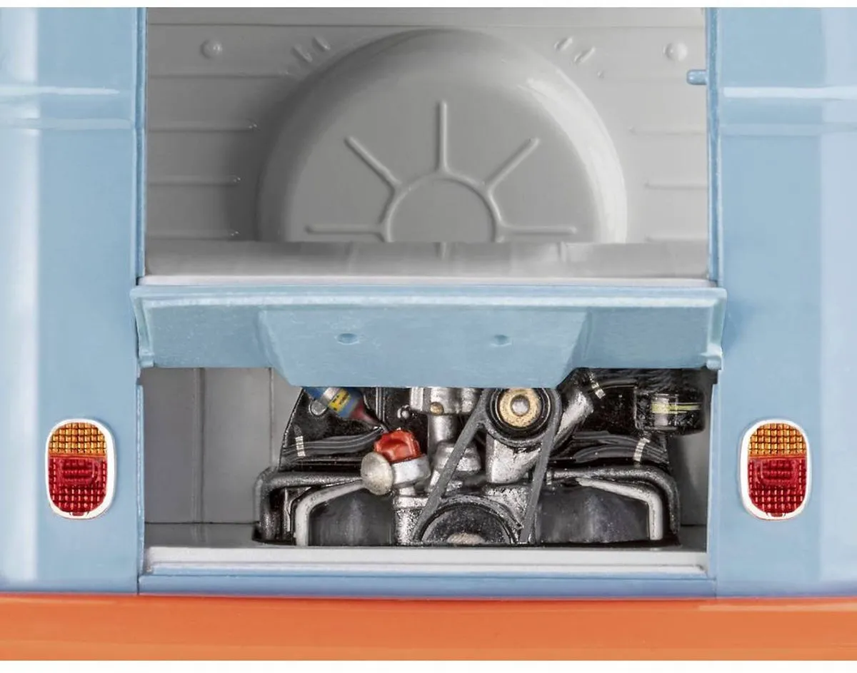 Revell 07726 Volkswagen T1 Panel Bus Gulf Modelbouwpakket 1:24 - 125 Onderdelen