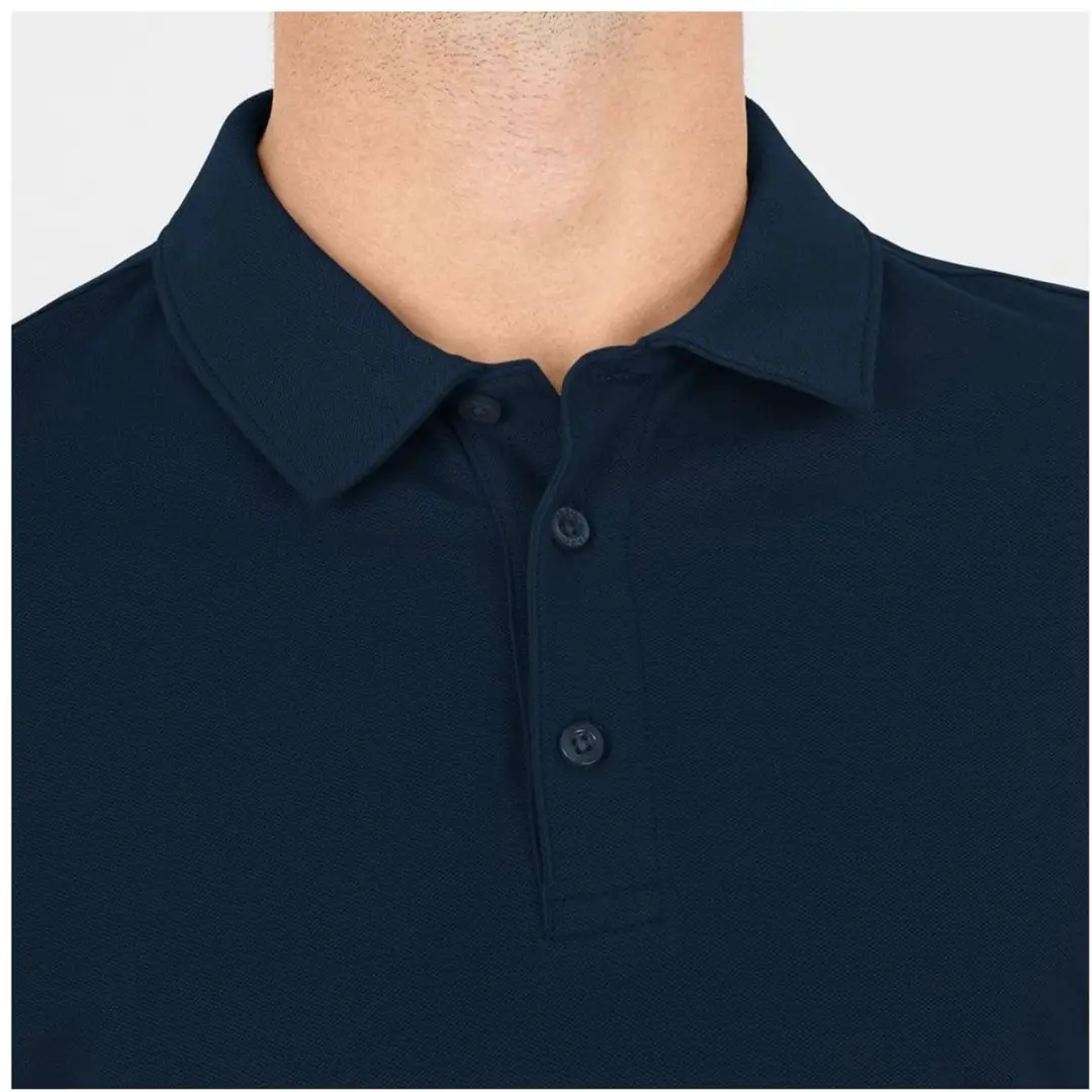 JAKO Organic Polo Stretch Heren XXL - Marine