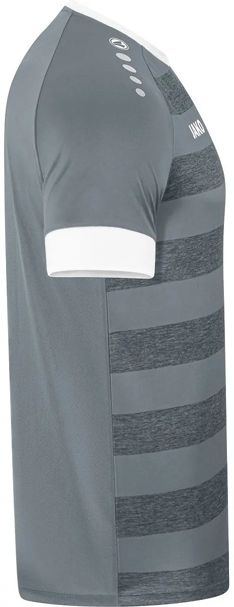 JAKO Celtic Melange Shirt Korte Mouw - Steengrijs 128