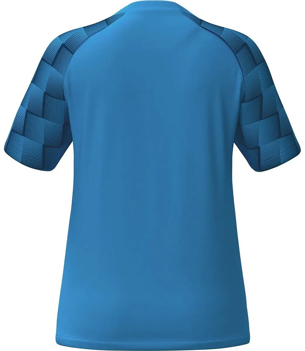 Erima Evo Star Dames Shirt Korte Mouw - Lichtblauw Maat 44