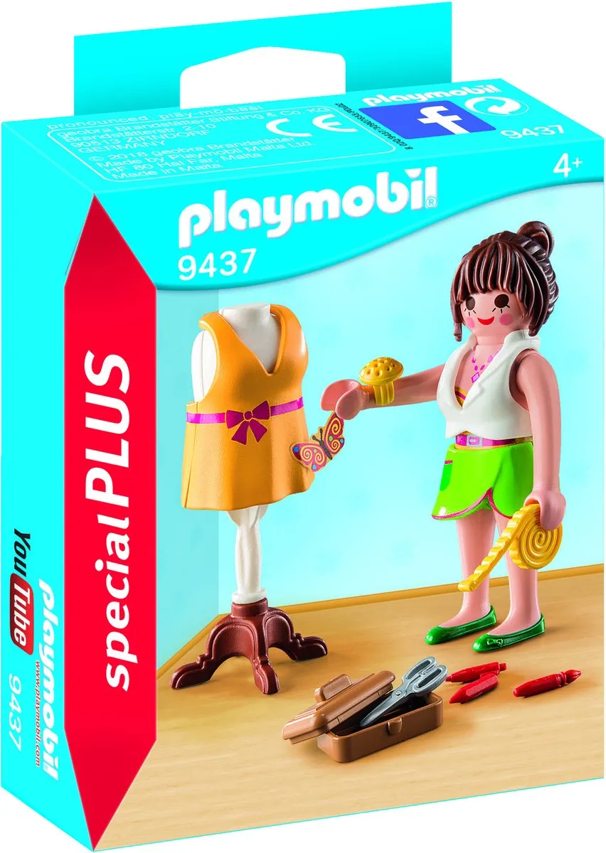 Playmobil Modeontwerpster 9437 - Multicolor
