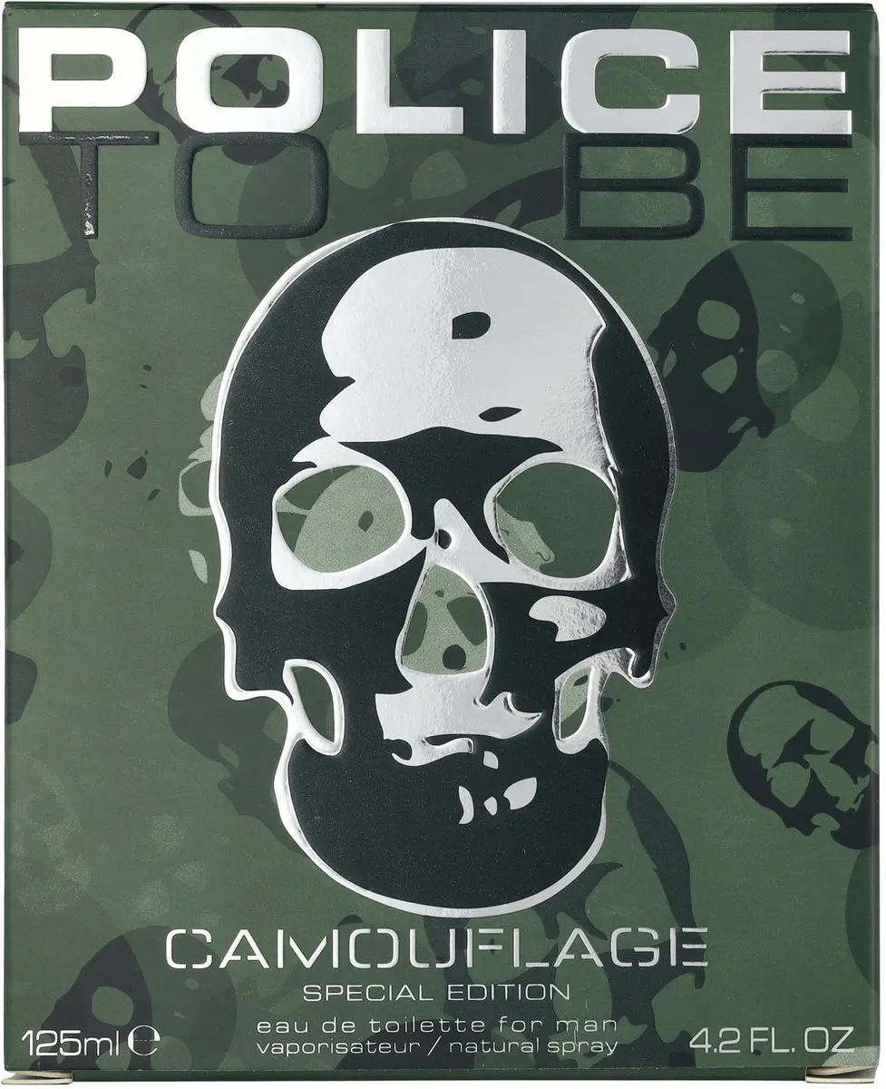 Police To Be Camouflage Eau de Toilette 125ml - afbeelding 6 van 6