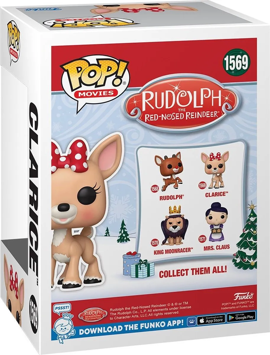 Funko Pop! Rudolph Clarice #1569 - Veelkleurig