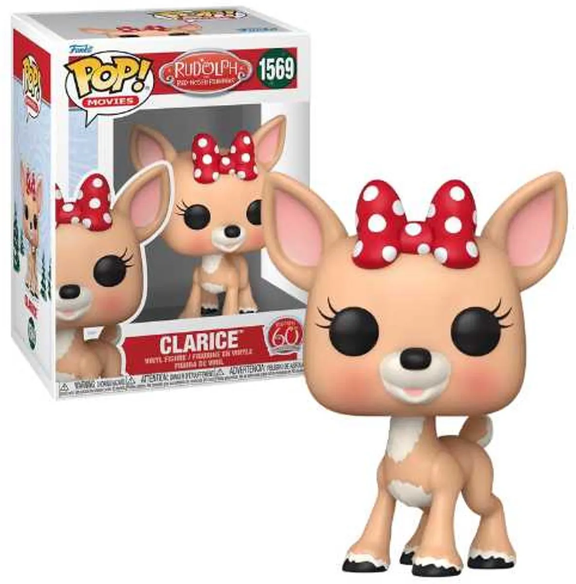 Funko Pop! Rudolph Clarice #1569 - Veelkleurig