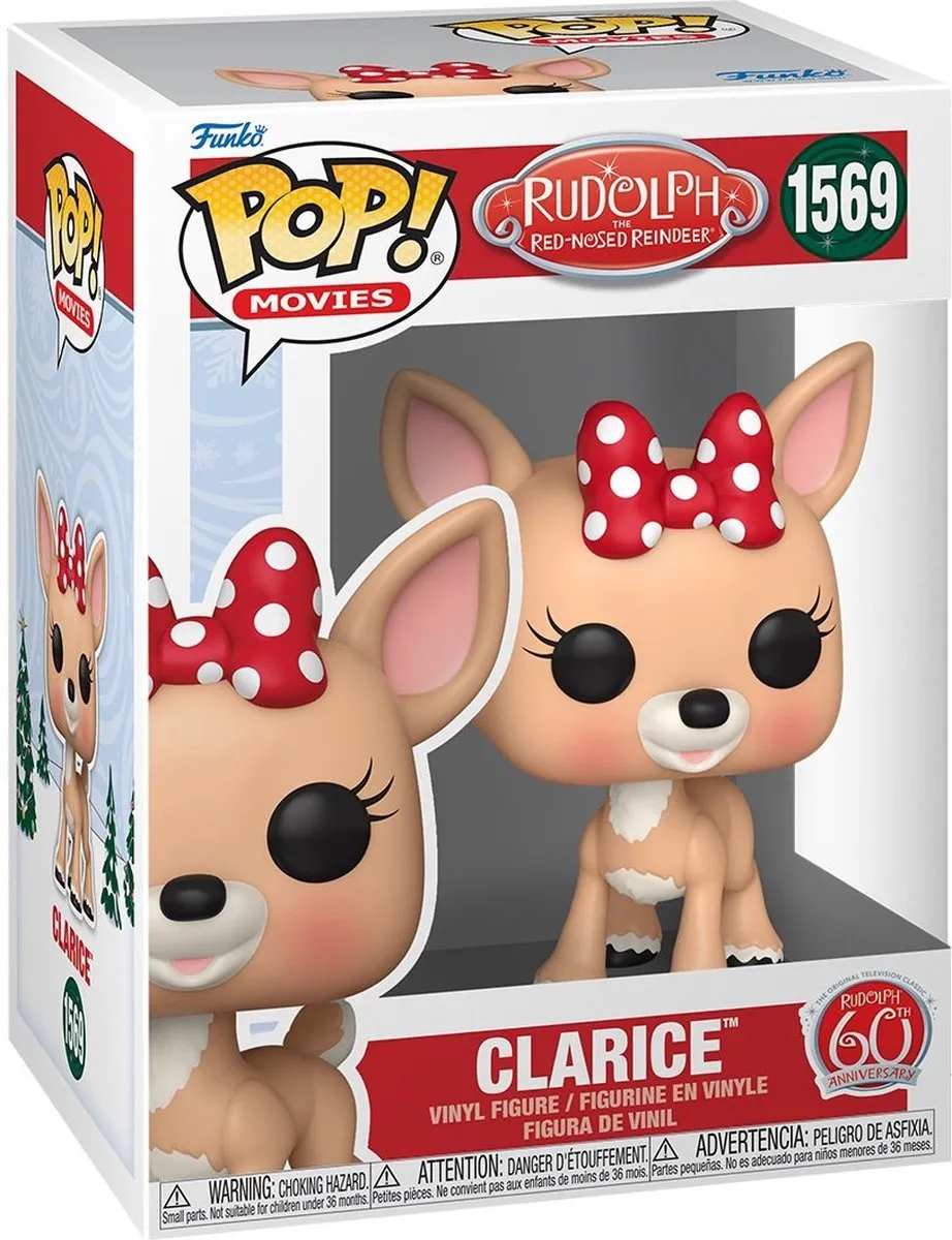 Funko Pop! Rudolph Clarice #1569 - Veelkleurig