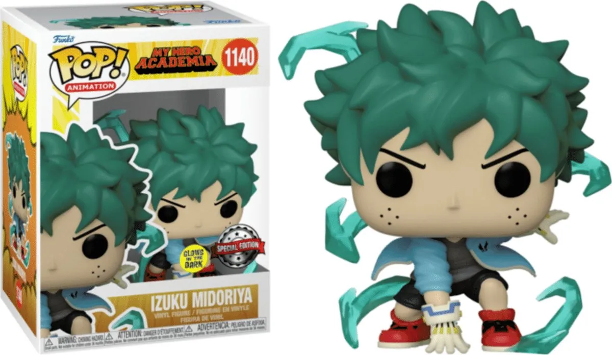 Funko Pop! My Hero Academia Deku with Gloves Glow
