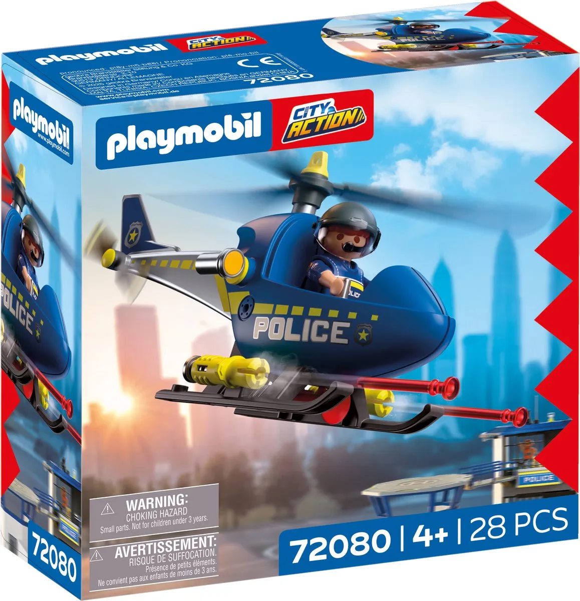 Playmobil City Action Politiehelikopter 72080