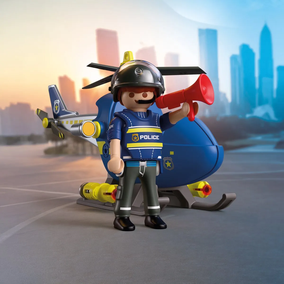 Playmobil City Action Politiehelikopter 72080 - Multicolor