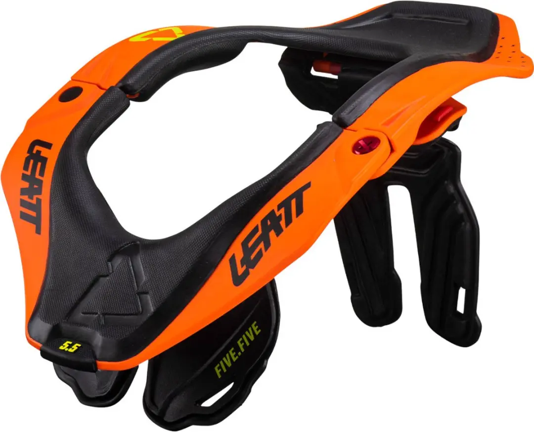 Leatt 5.5 V24 Oranje Zwarte Nekbrace