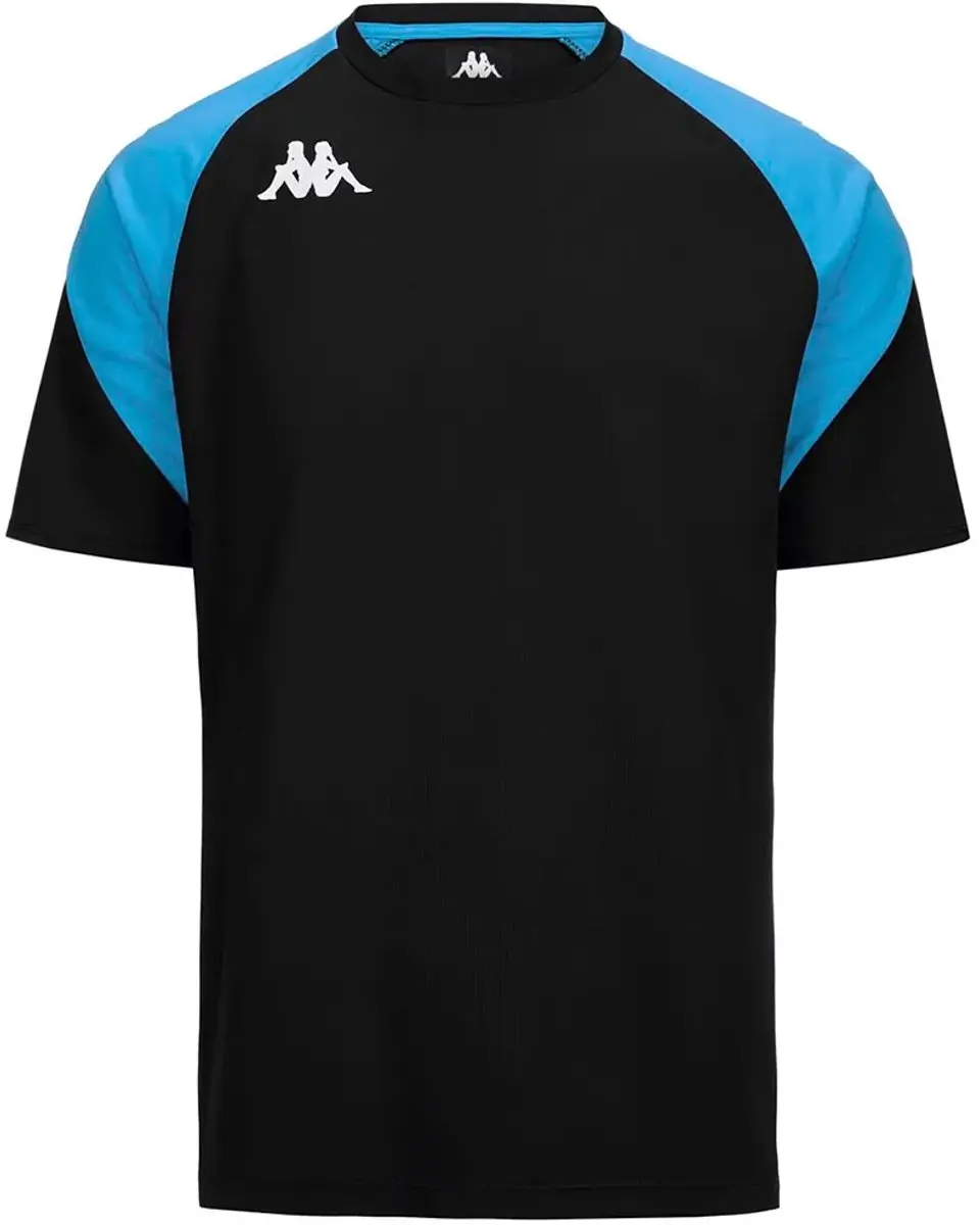 Kappa Loreto T-shirt Met Korte Mouwen Zwart 2XL Man