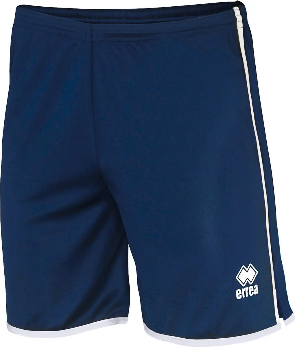 Korte Broek Errea Bonn Panta Jr 01900 Blauw Wit