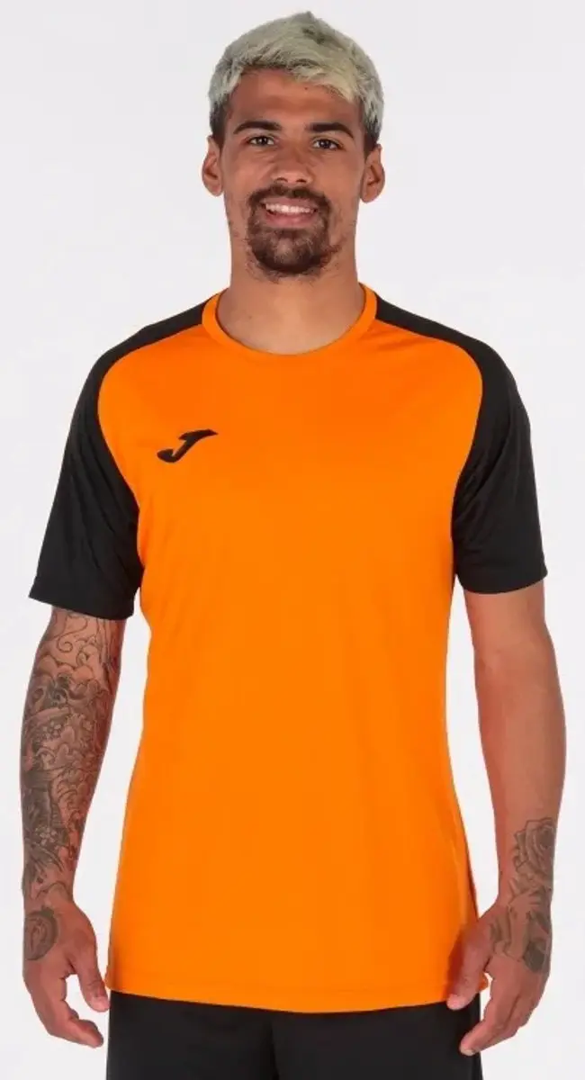 Joma Academy IV Shirt Heren - Oranje/Zwart S