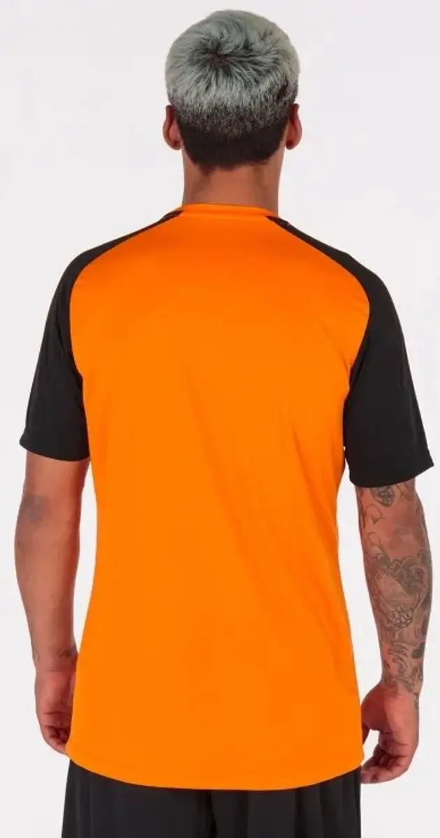 Joma Academy IV Shirt Heren - Oranje/Zwart S