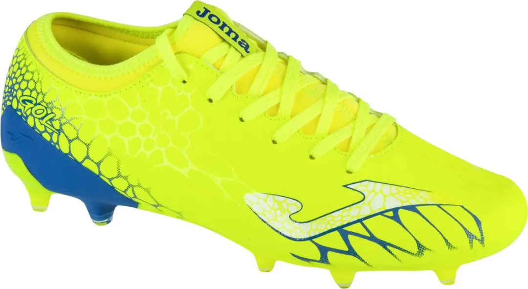 Joma Gol 2509 FG Voetbalschoenen - AG - Geel/Blauw