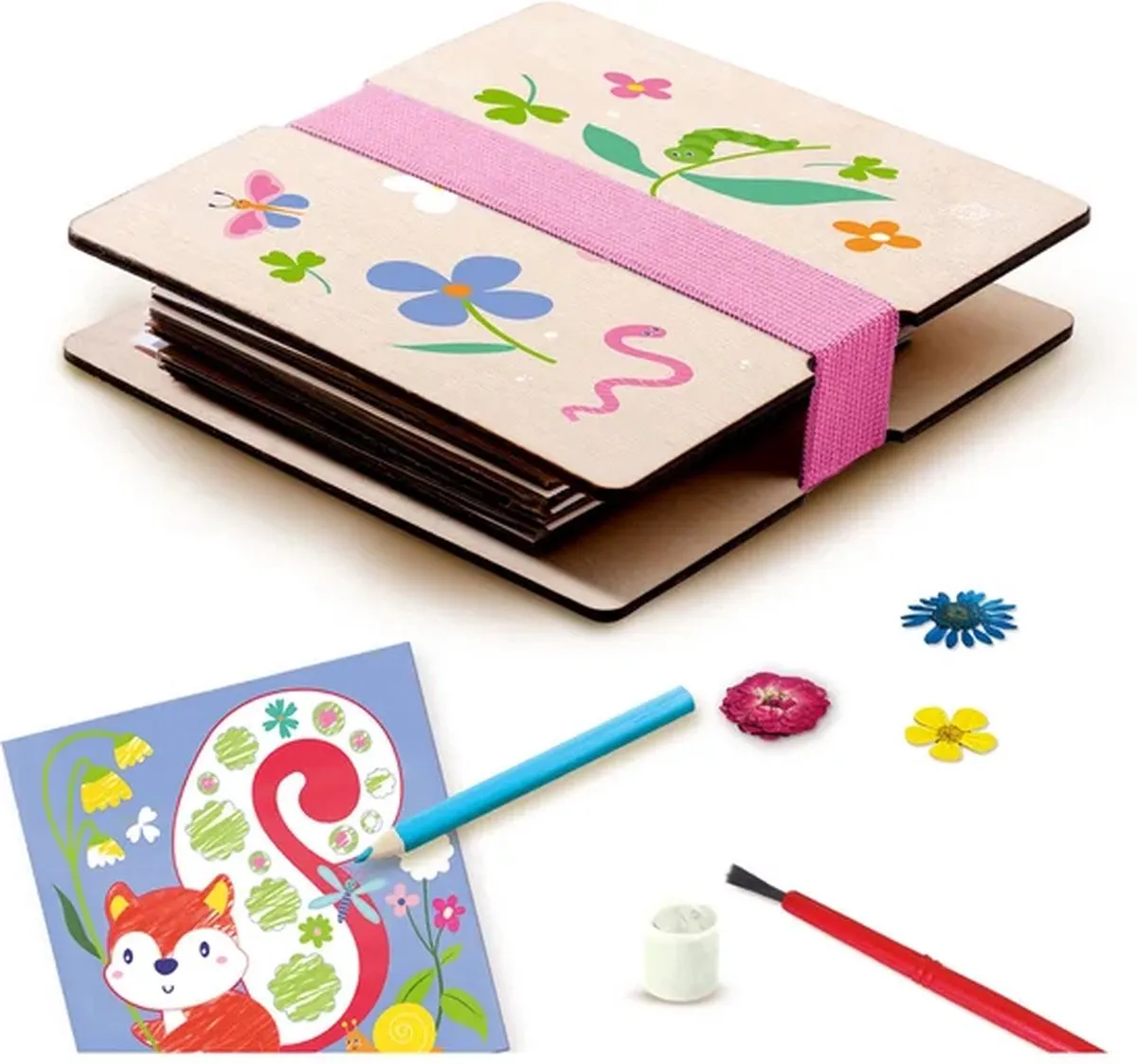 SES Creative Bloemenpers Kunst - Magnetron - 15 Stuks