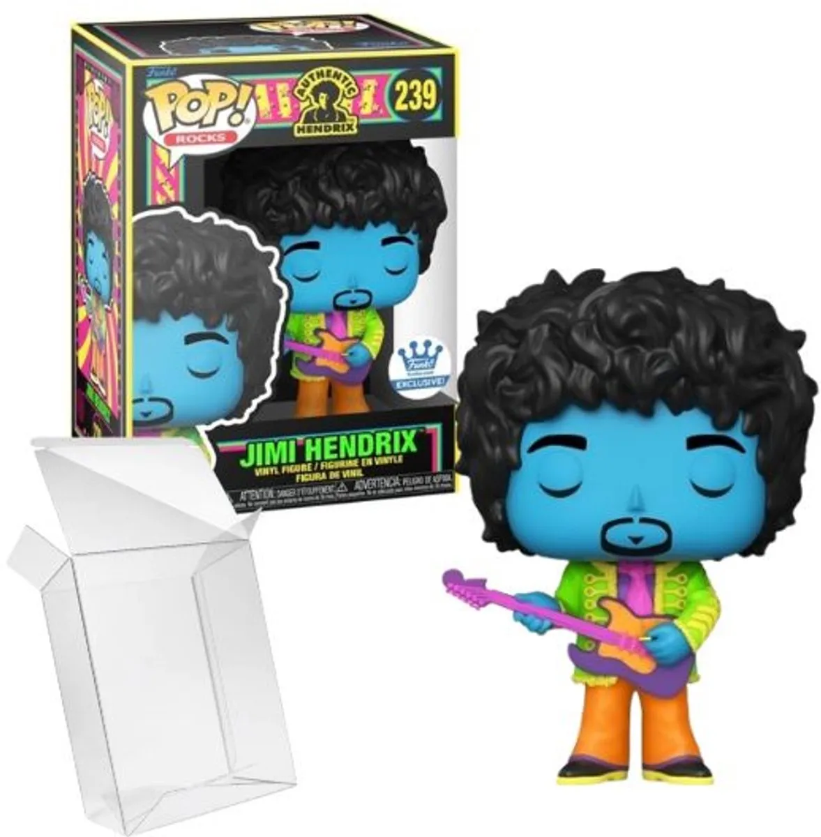 Funko Pop! Rocks Authentic Hendrix Jimi Hendrix #239
