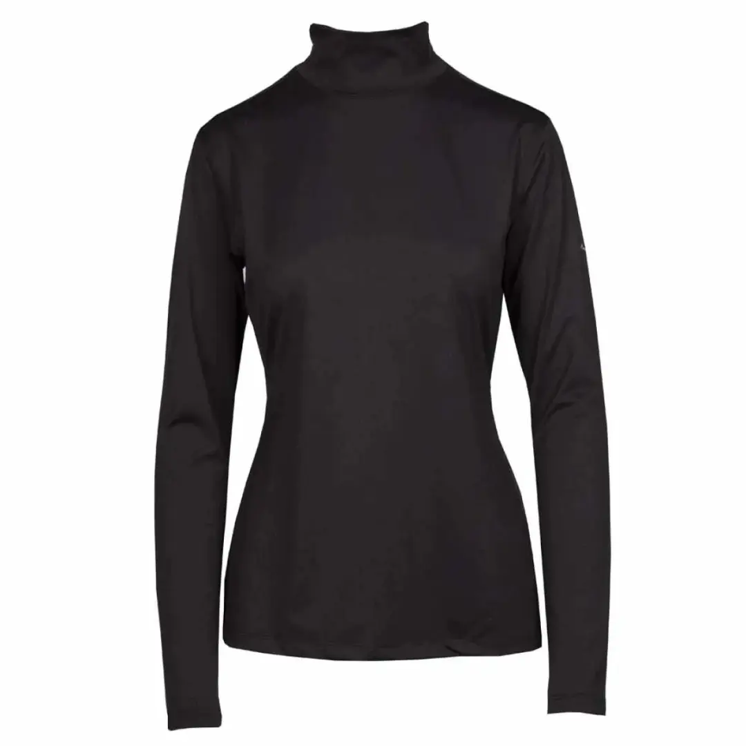 Mondoni Mock Shirt M - Zwart