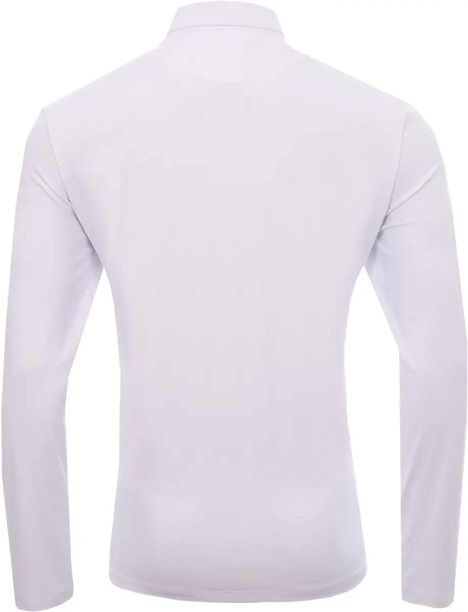 Quur Wedstrijdshirt Quur Qclassic Longsleeve Men Wit