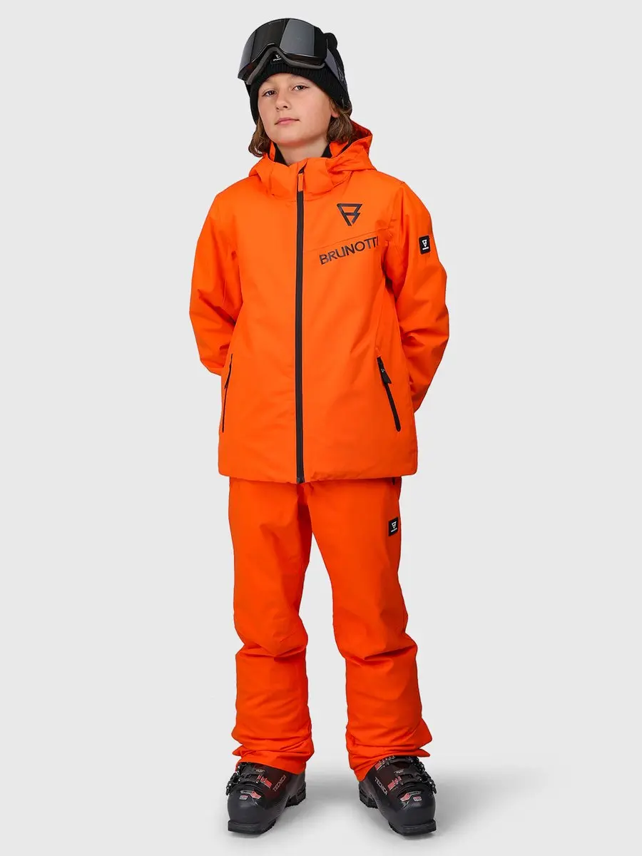 Brunotti Footraily Jongens Skibroek 176 - Oranje - afbeelding 6 van 6