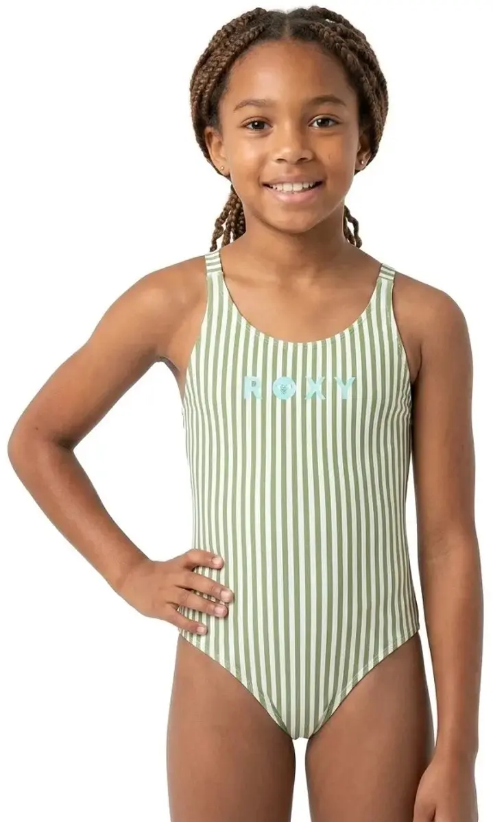 Roxy Bico Active Rg Zwemkleding Groen 10 Years Meisje