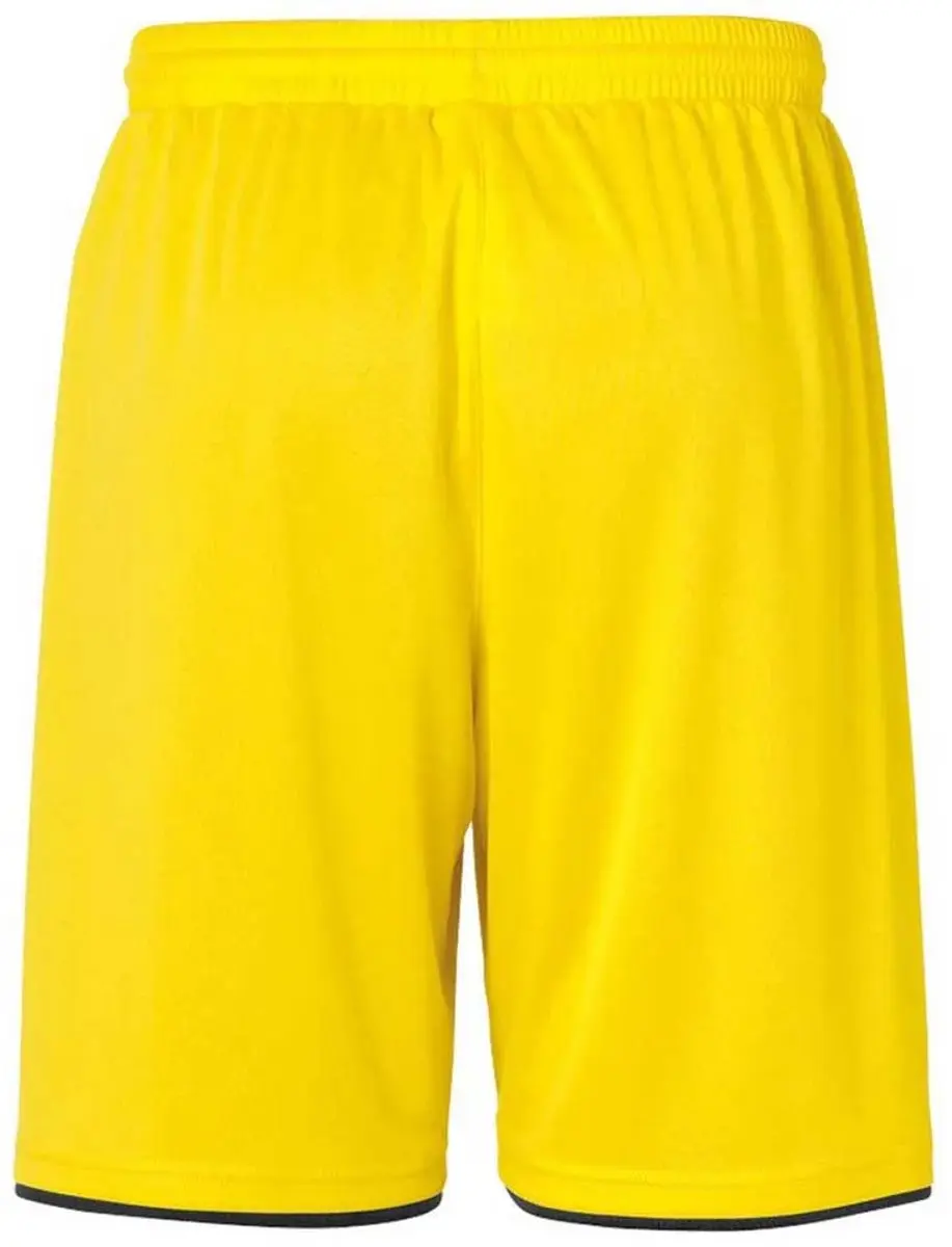 Uhlsport Club Short Heren Geel/Zwart - M