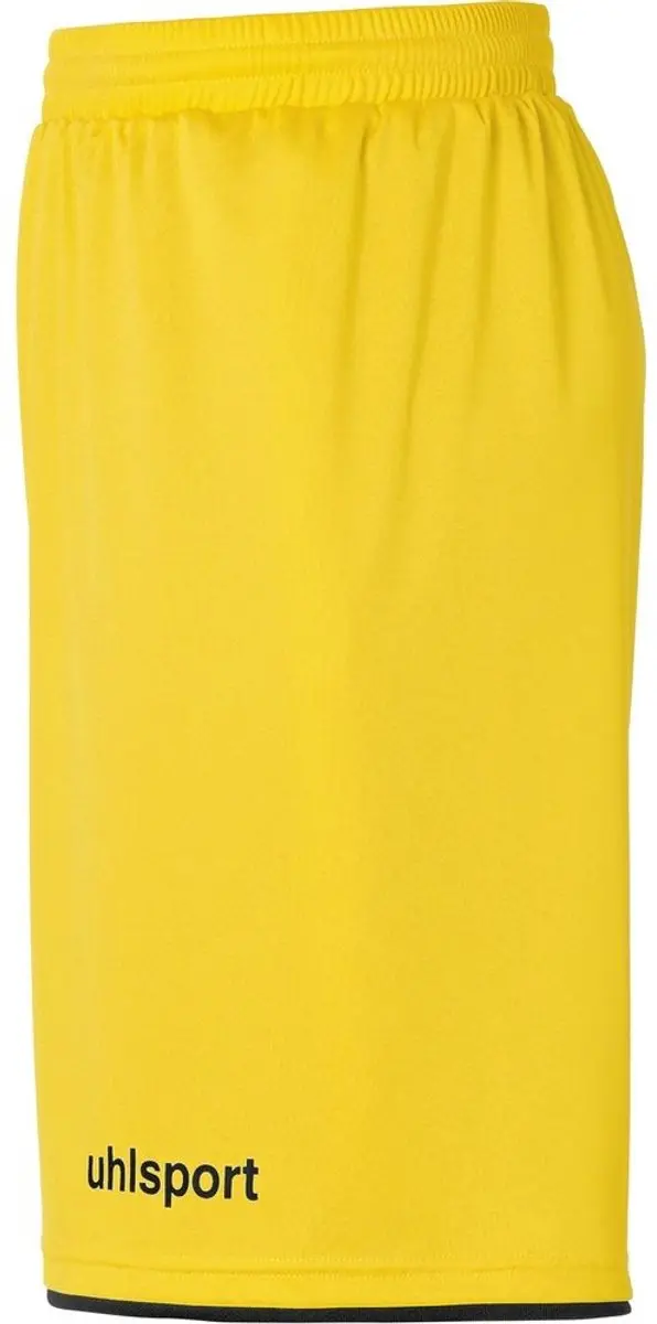 Uhlsport Club Short Heren Geel/Zwart - M
