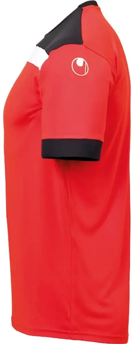Uhlsport Offense 23 Shirt Heren - Rood/Zwart/Wit M