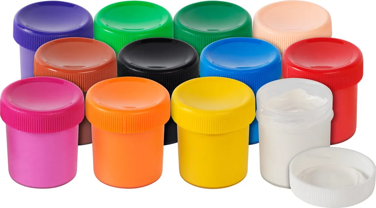 Faber-Castell Tempera-Gouache FC-121050 - 12 Kleuren 20ml