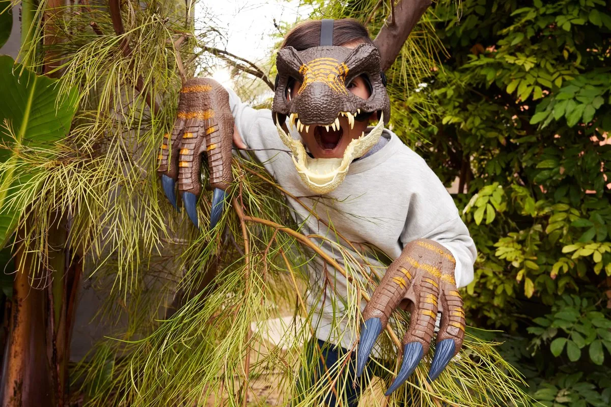 Mattel Jurassic World Spinosaurus Masker - Meerkleurig