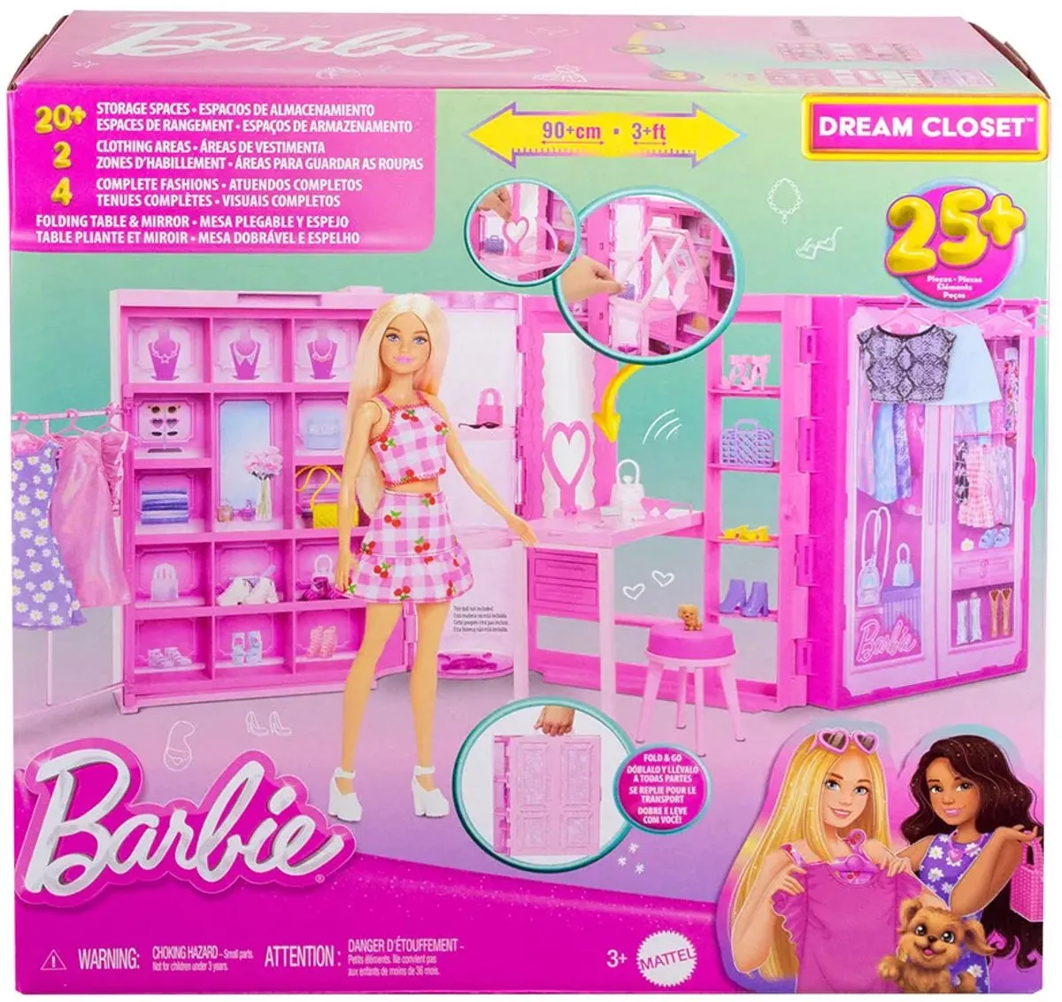 Barbie Droomkast 3.0 Pop