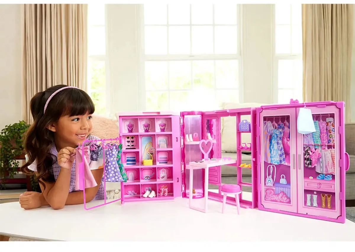 Barbie Droomkast 3.0 Pop - Roze